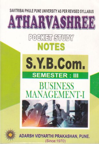 S.Y.B.COM Business Managment III